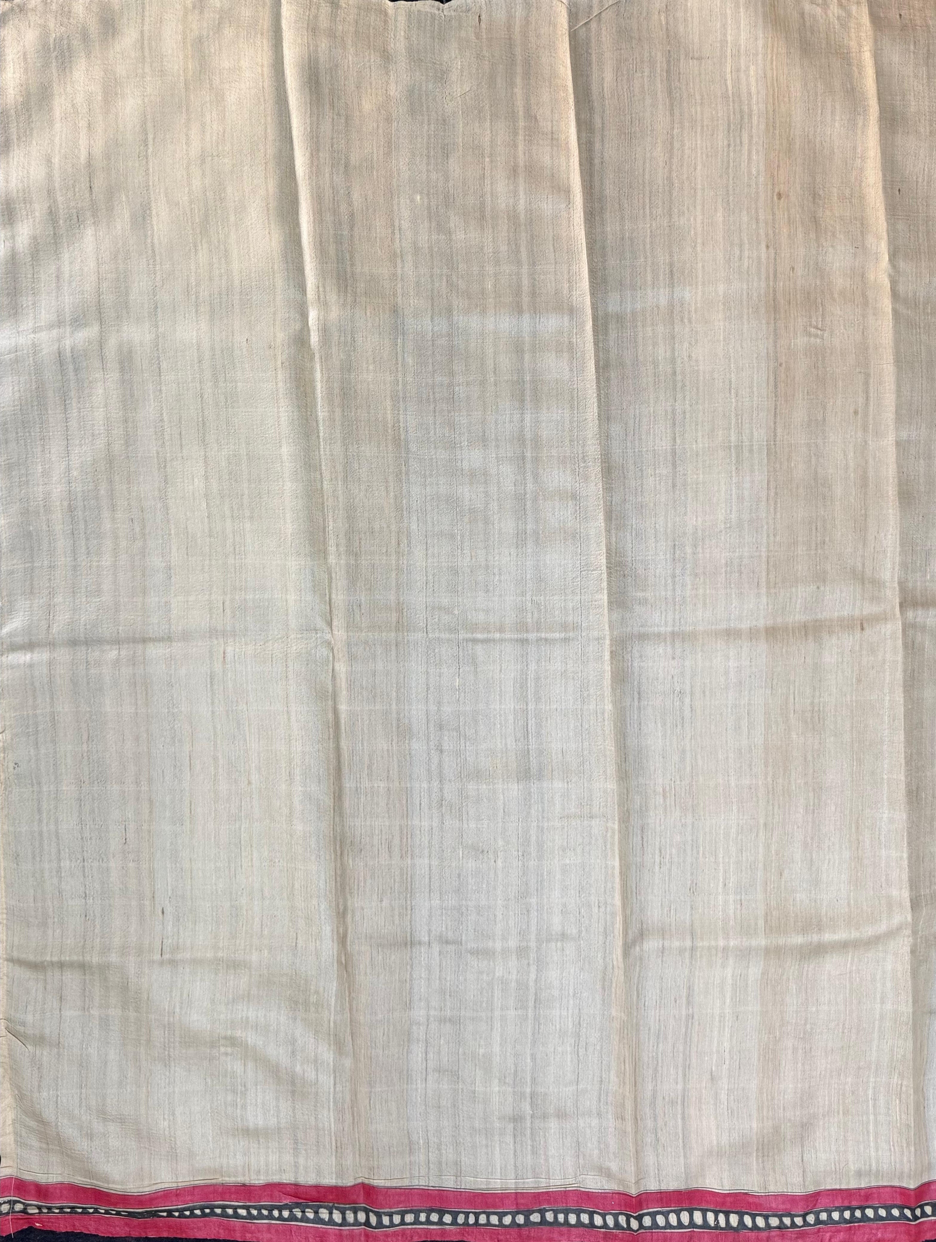 Shakti Sootra Madhubani Tussar Silk Saree